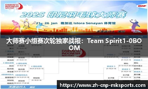 大师赛小组赛次轮独家战报：Team Spirit1-0BOOM